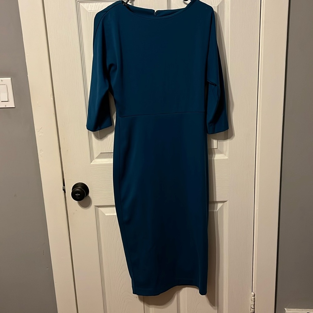 Teal Calvin Klein Dress Size 6
